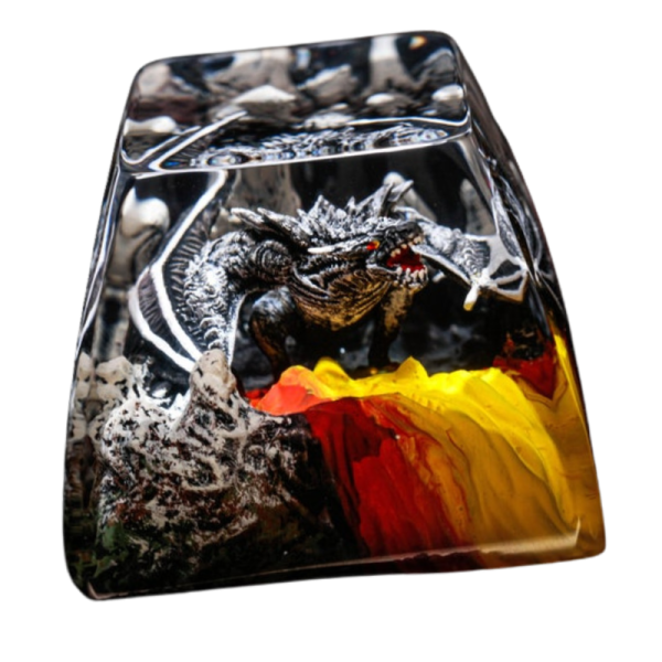 3D Dragon Artisan Keycap