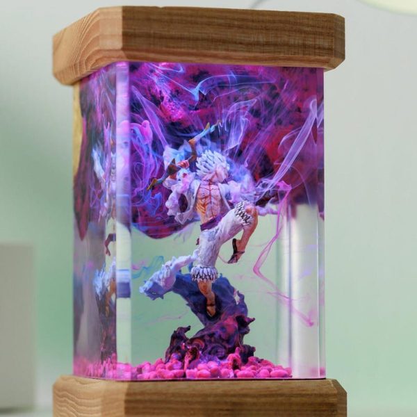 Luffy Gear 5 Resin Lamp