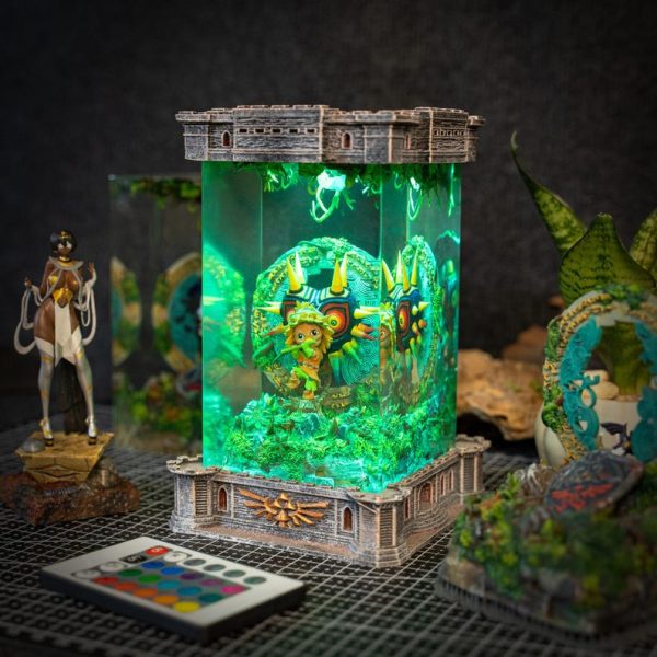 Majora’s Curse – Handmade LED Lamp for Collectors