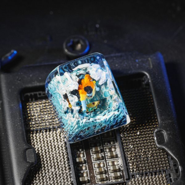 Second image of One Piece - Jinbe Artisan Keycap