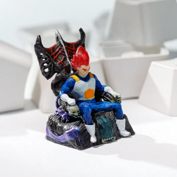 Second image of Dragonball - Vegeta Artisan Keycap