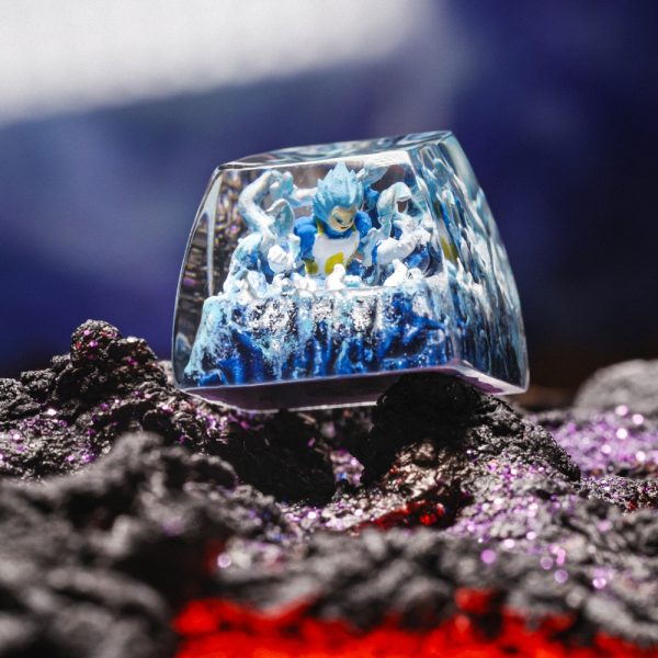 Dragonball - Vegeta Artisan Keycap 2