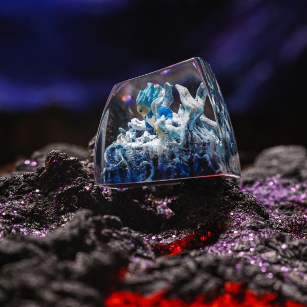 Second image of Dragonball - Vegeta Artisan Keycap 2