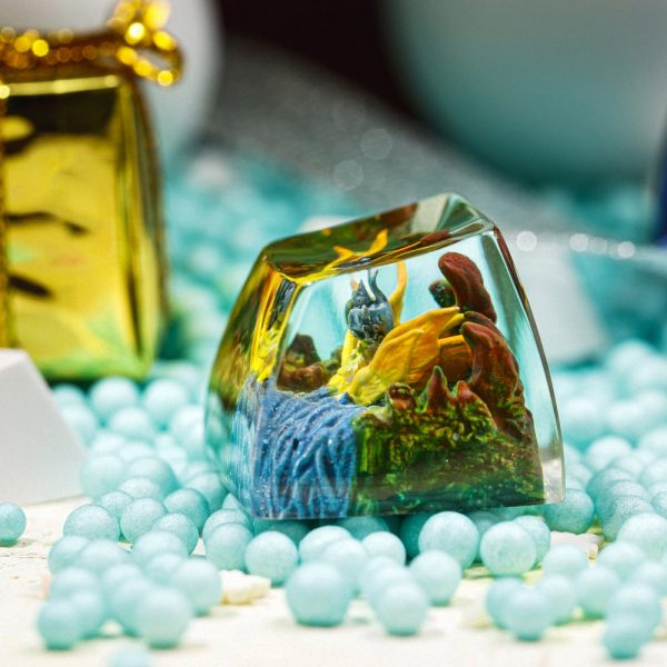 Second image of Naruto - Chomei Artisan Keycap