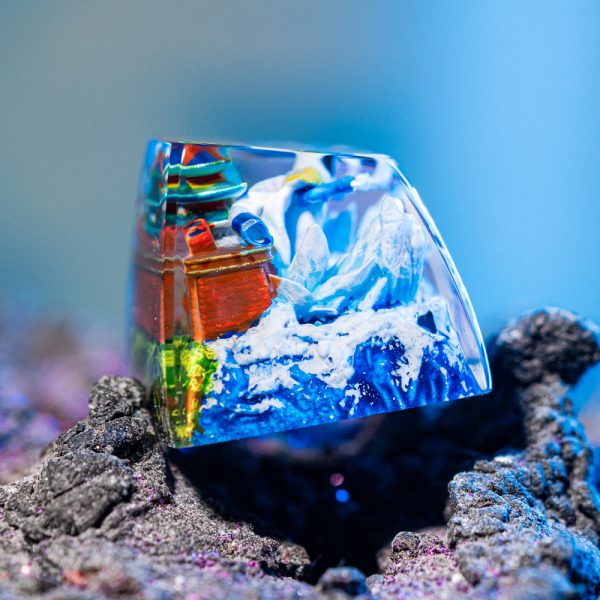Second image of One Piece - Aokiji Kuzan Artisan Keycap