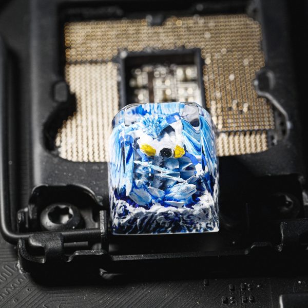 One Piece - Aokiji Kuzan Artisan Keycap 3