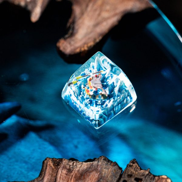 One Piece - Aokiji Kuzan Artisan Keycap 4