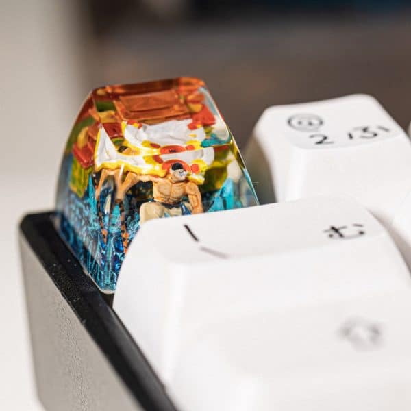 One Piece - Edward Newgate Artisan Keycap 2